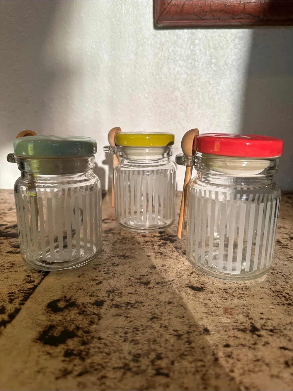 Anthropologie “Cupboard Canisters” - Set of 3